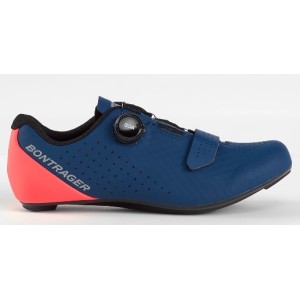 Scarpe Bontrager Circuit Road Nautical Navy/Radioactive Coral Bontrager