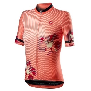 Maglia Castelli Donna Primavera Jersey - Pink Echo