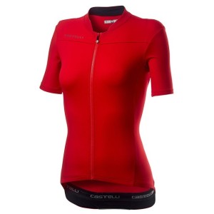 Maglia Castelli Donna Anima 3 Jersey  - Red