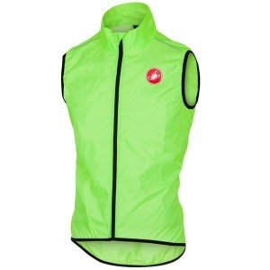 Gilet Antivento Castelli Squadra Vest - Yellow Fluo
