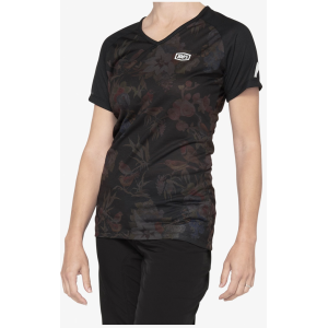 Maglia 100% AIRMATIC Donna - Floral Black 100%