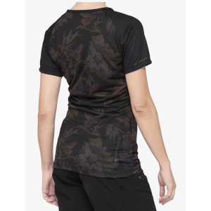Maglia 100% AIRMATIC Donna - Floral Black 100%
