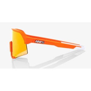 Occhiali 100% S3 Neon Orange - HiPER Red Mirror 100%
