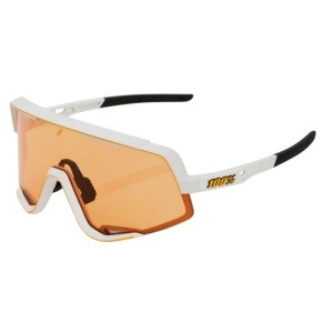 Occhiali 100% GLENDALE Soft Tact Off White - Persimmon Lens 100%