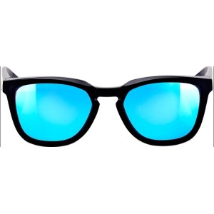 Occhiali 100% HUDSON Matte Black - HiPER Blue Mirror Lens 100%