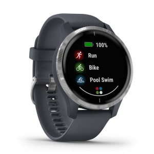Orologio Smartwatch GPS Garmin Venu - Granite Blue Silver Garmin