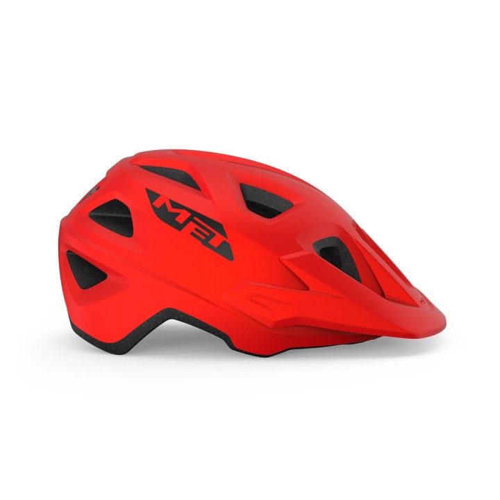 Casco Met Echo - Rosso Opaco Met
