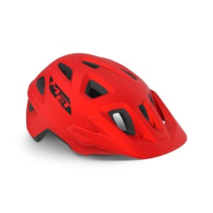 Casco Met Echo - Rosso Opaco Met