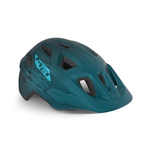 Casco Met Echo - Blu Petrolio Opaco Met