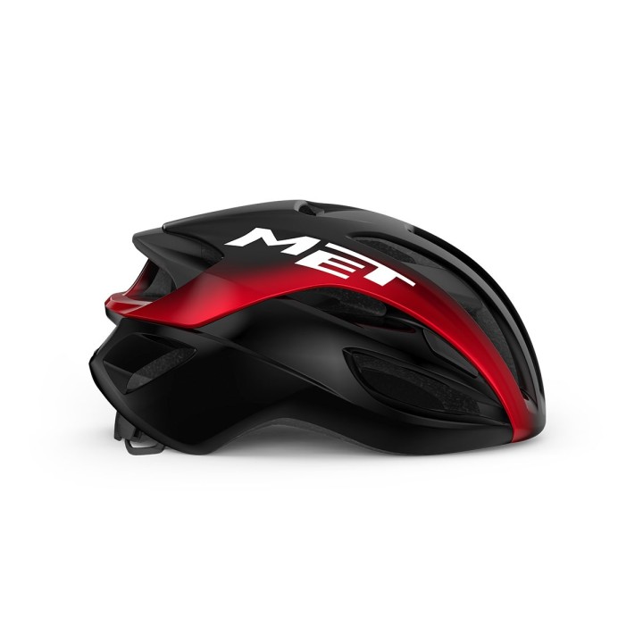 Casco Met Rivale Mips® - Nero/Rosso Metallizzato Met