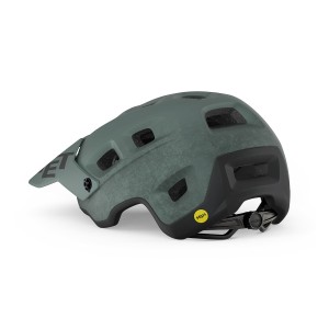 Casco Met Terranova - Verde Salvia/Nero Opaco Met