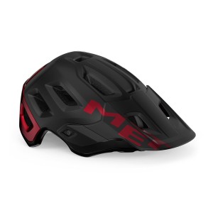 Casco Met Roam MIPS® - Nero/Rosso Metallizzato Met