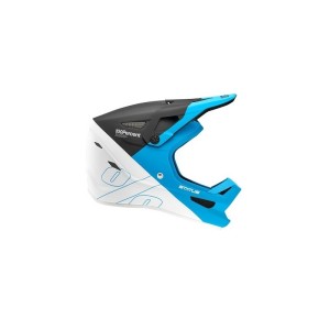 Casco 100% Status Garda - Black/White/Blue