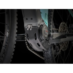 Bicicletta Trek Powerfly 4 500W Gen 3 - Matte Solid Charcoal/Matte Miami 2023 Trek Bikes