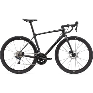 Bicicletta Giant TCR Advanced Disc 1+ Pro Compact - Black Chrome 2022 Giant