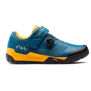 Scarpe Northwave Overland Plus - Blu/Giallo Northwave