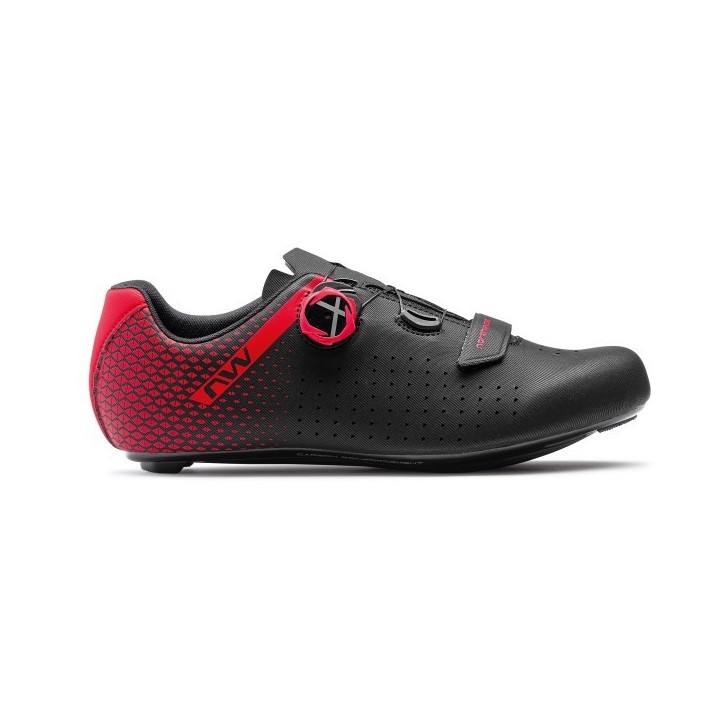Scarpe Northwave Core Plus 2 - Nero/Rosso Northwave