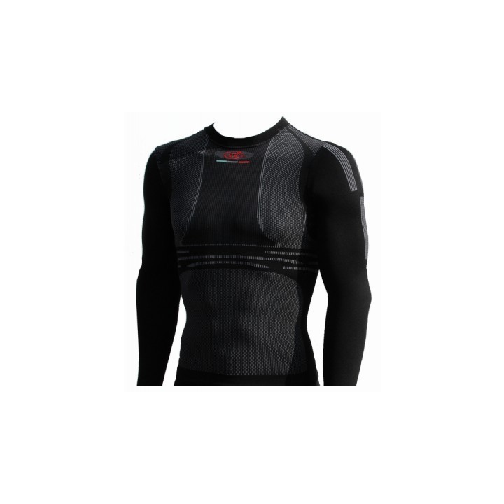 Dry Maglia M/L Sweater Seamless 227 - Black Dry