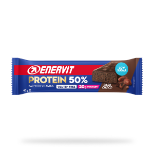 Enervit Protein Bar 50% - 20 g protein Dark Choco 40 gr. Enervit