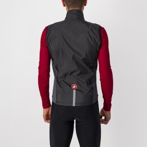 Gilet Antivento Castelli Squadra St. Vest - Black/Dark Gray Castelli