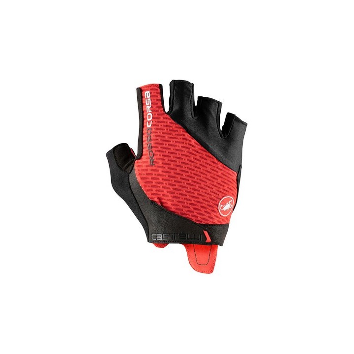Guanti Castelli Rosso Corsa Pro V - Red/Black Castelli