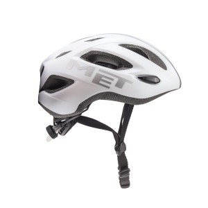 Casco Met Idolo - Bianco/Grigio Sfumato Met