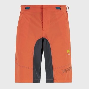 Pantaloncini Karpos Ballistic Evo - Orange/Grey