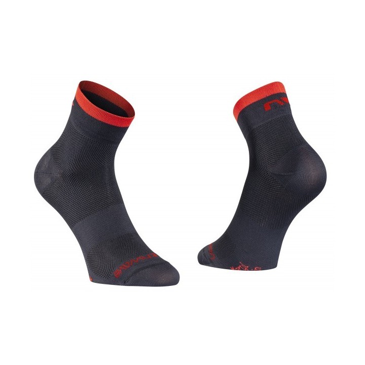 Calze Northwave Origin Black/Red Northwave