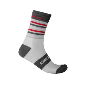 Socks Castelli Gregge 15 - Silver Gray/Dark Gray