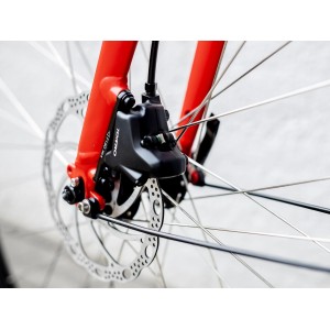 Bicicletta Trek FX 2 Disc Equipped Stagger - Satin Viper Red 2023 Trek Bikes