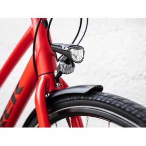 Bicicletta Trek FX 2 Disc Equipped Stagger - Satin Viper Red 2023 TREK
