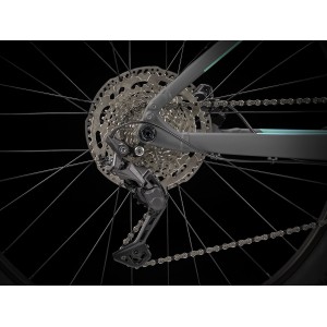 Bicicletta Trek Powerfly 4 625W Gen 3 - Matte Solid Charcoal/Matte Miami 2023 Trek Bikes