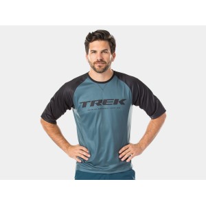 T-shirt from MTB Bontrager Rhythm Tech Tee - Battleship Blue