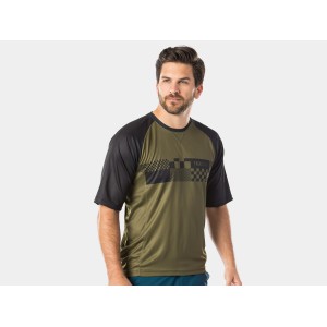 T-shirt from MTB Bontrager Rhythm Tech Tee - Olive Green