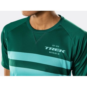 Maglia Donna Rhythm Mountain Tech Tee - Miami Green/British Racing Green Bontrager
