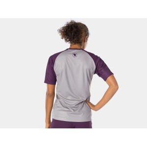 Maglia Donna Rhythm Mountain Tech Tee - Gravel/Mulberry Bontrager