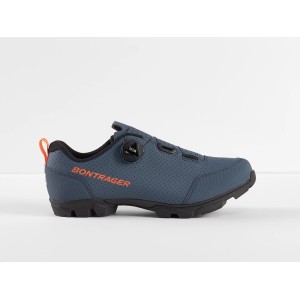 Scarpe Mtb Bontrager Evoke - Battleship Blue/Radioactive Orange Bontrager