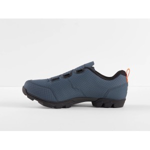 Scarpe Mtb Bontrager Evoke - Battleship Blue/Radioactive Orange Bontrager