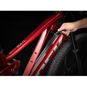 Bicicletta Trek Rail 5 625W Gen 2 - Crimson/Lithium Grey 2023 Trek Bikes