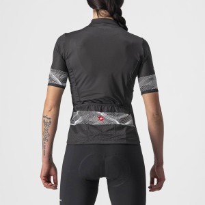 Maglia Castelli Donna Fenice Jersey - Light Black/White Castelli