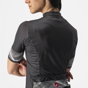 Maglia Castelli Donna Fenice Jersey - Light Black/White Castelli
