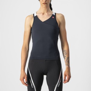Canoe Castelli Women's Solaris Top - Light Black/White