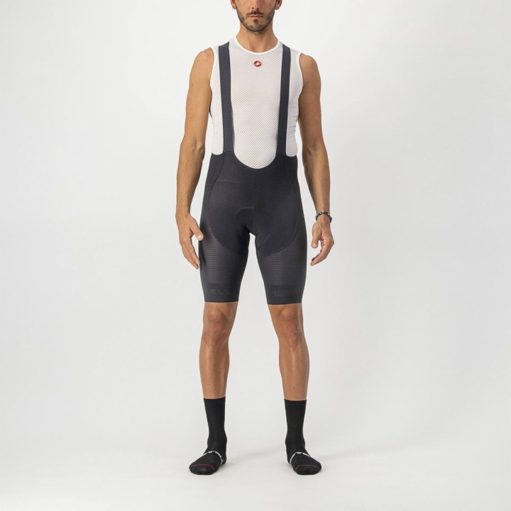 Salopette Pantaloncino Castelli Superleggera Bibshort - Black Castelli