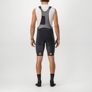 Salopette Pantaloncino Castelli Superleggera Bibshort - Black Castelli