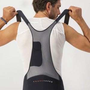 Salopette Pantaloncino Castelli Superleggera Bibshort - Black Castelli