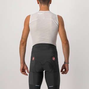 Smanicata Rete Castelli Pro Issue Sleeveless - White Castelli