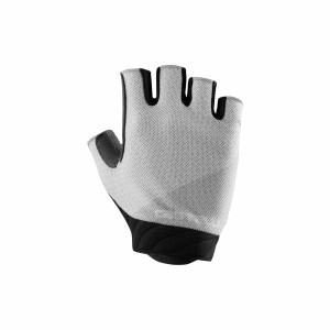 Women Gloves Castelli Roubaix Gel 2 - Silver Gray