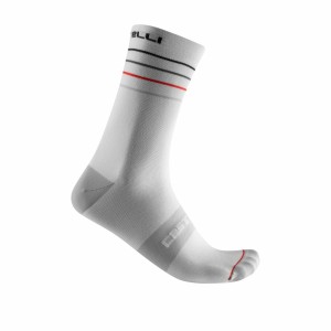 Calze Castelli Endurance 15 Sock - White Castelli