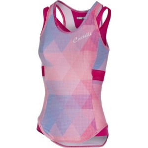 Top Castelli Women's Alba Sleeveless - Pink