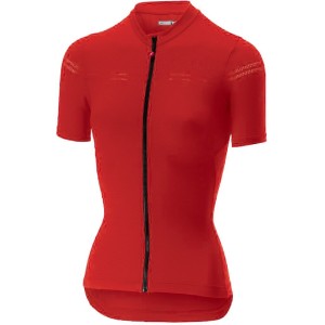 Knife Castelli Woman Promise 2 Jersey Fz - Red
